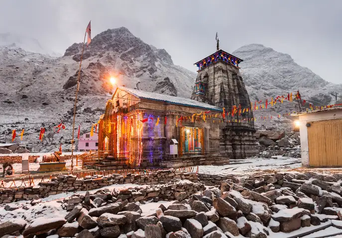 12 Days Chardham Yatra Package from Delhi Kedarnath Temple